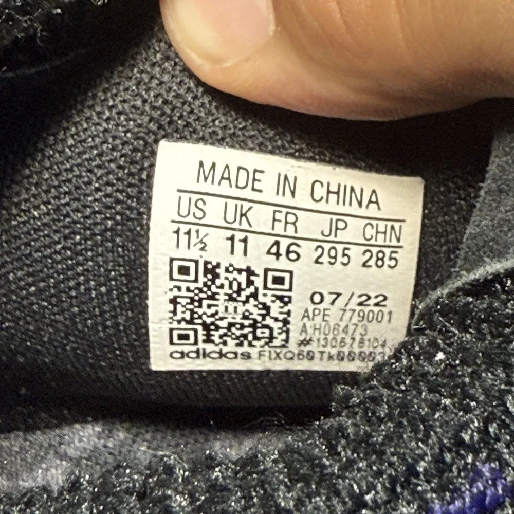 adidas size 11